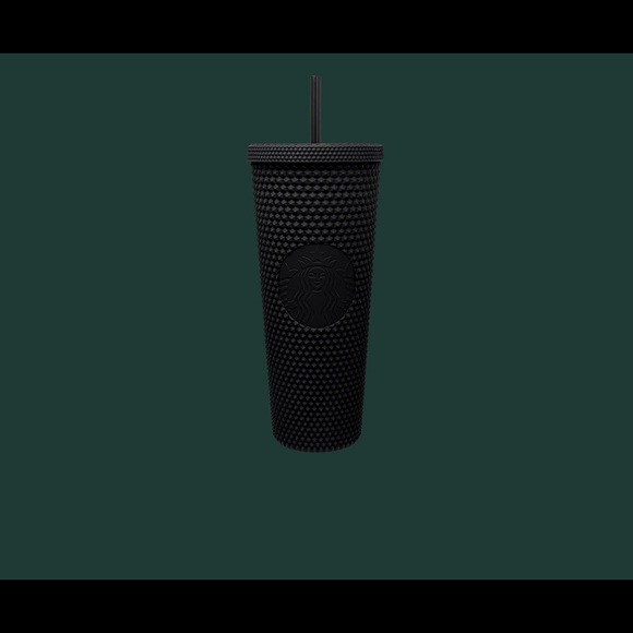 Starbucks Matte Black Studded Plastic Tumbler
